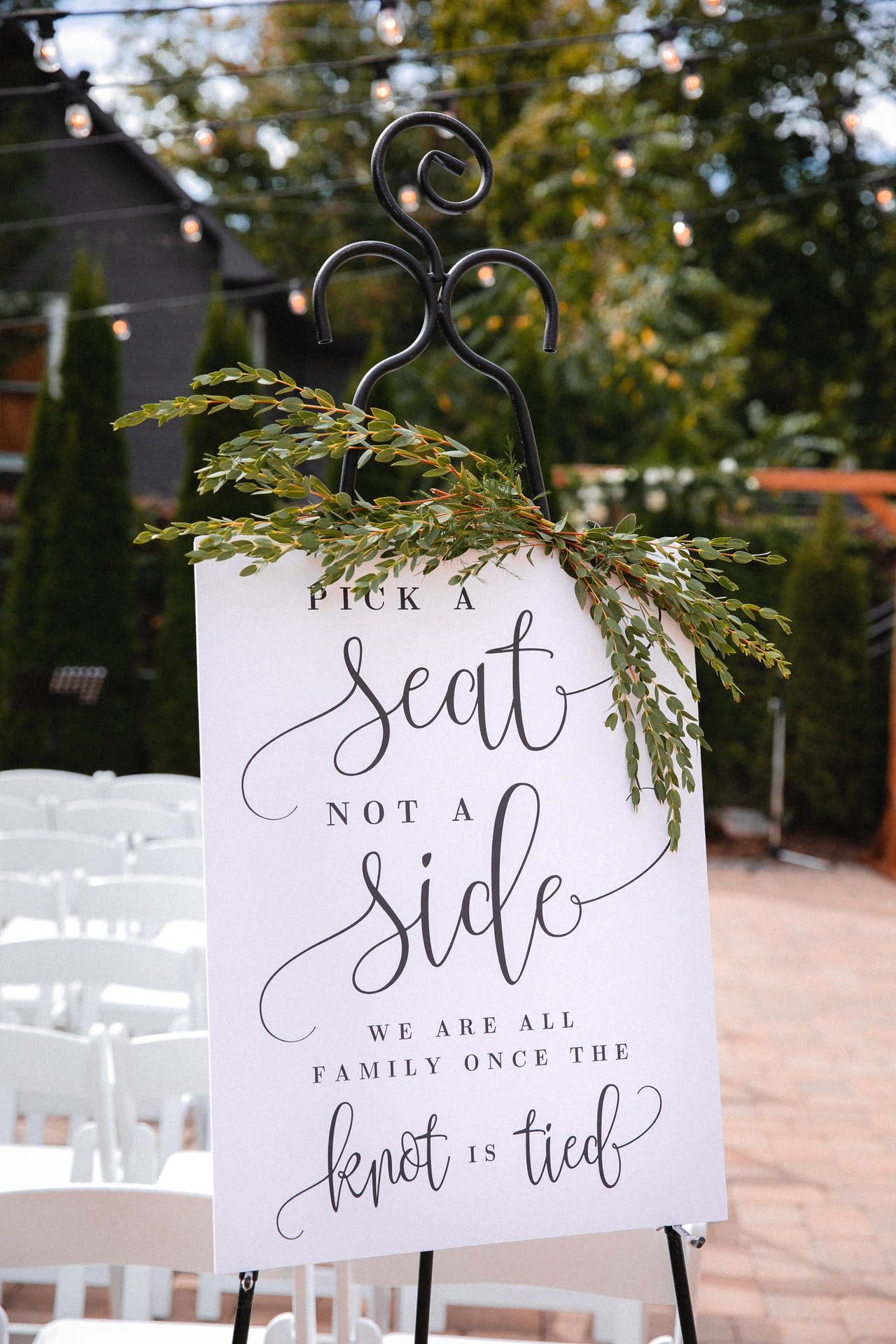 ceremony welcome sign wedding ideas 2022