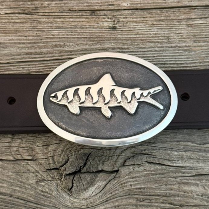 Harrison Trout Belt Buckle