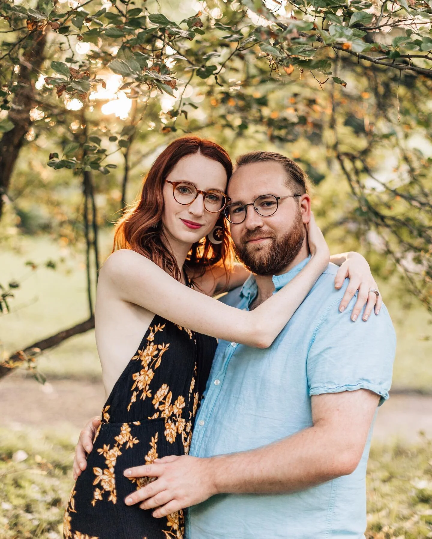 You&rsquo;ve seen them in soccer jerseys - now here they are all dressed up. Tricia + Brendan. ✨