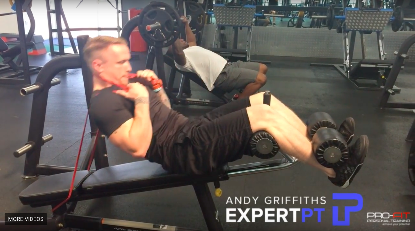 Advanced abs workout #1 (Video)
