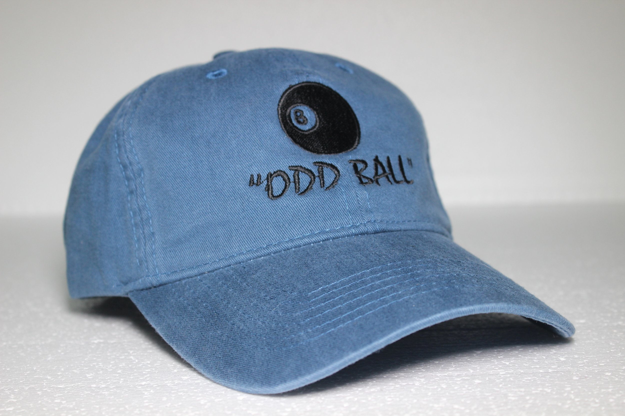 slate/denim “oddball” dad hat