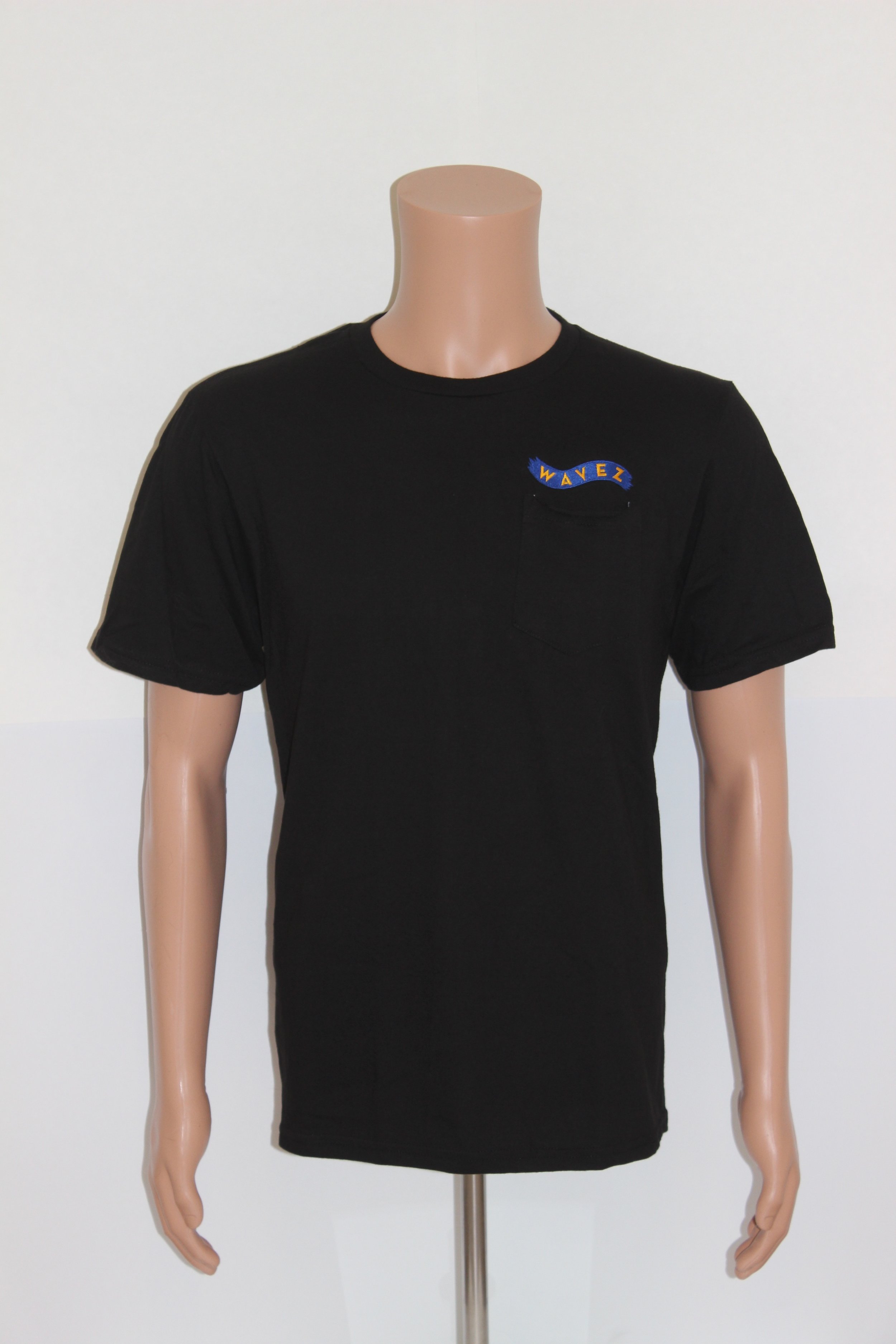 (Medium) waves pocket fashion shirt
