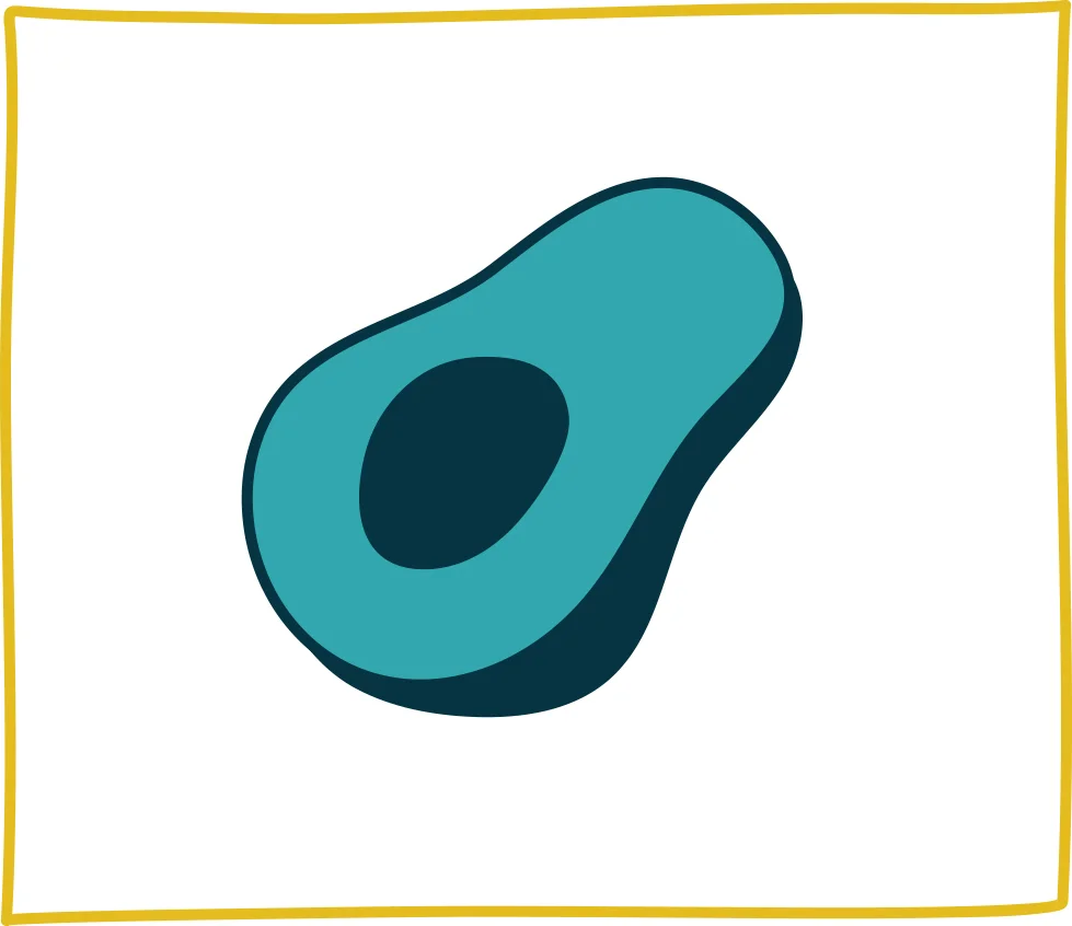 19. a really ripe avocado (sha n)