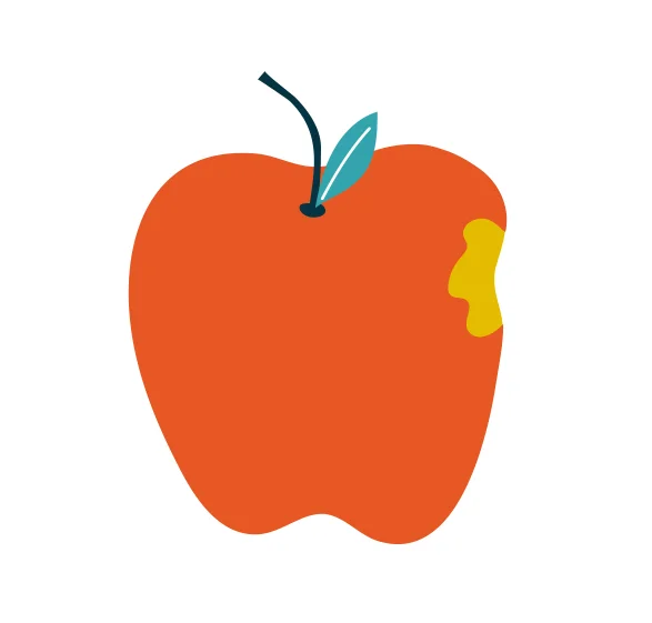 38. the first bite of a really good apple (lydia k)