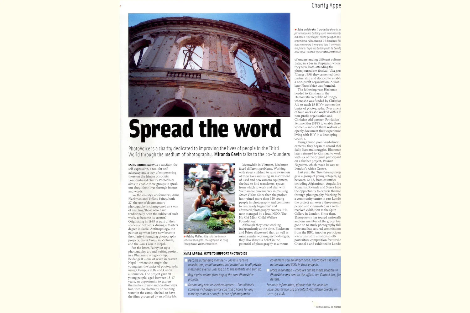 British Journal of Photography, 2003