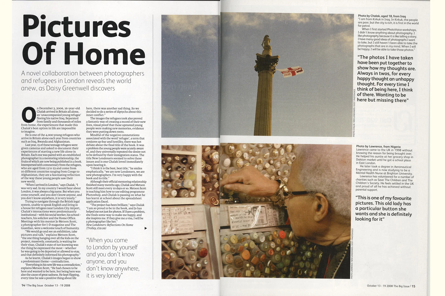 The Big Issue, 2008