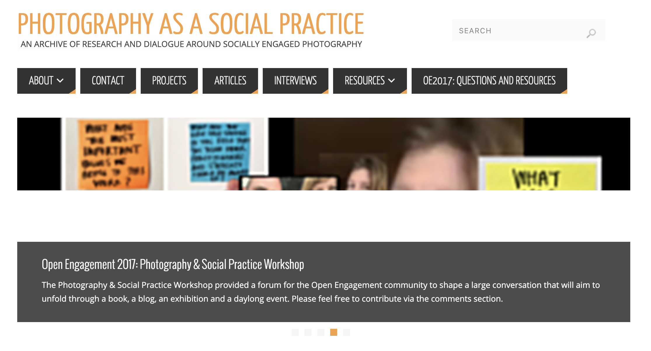 Photography As Social Practice
