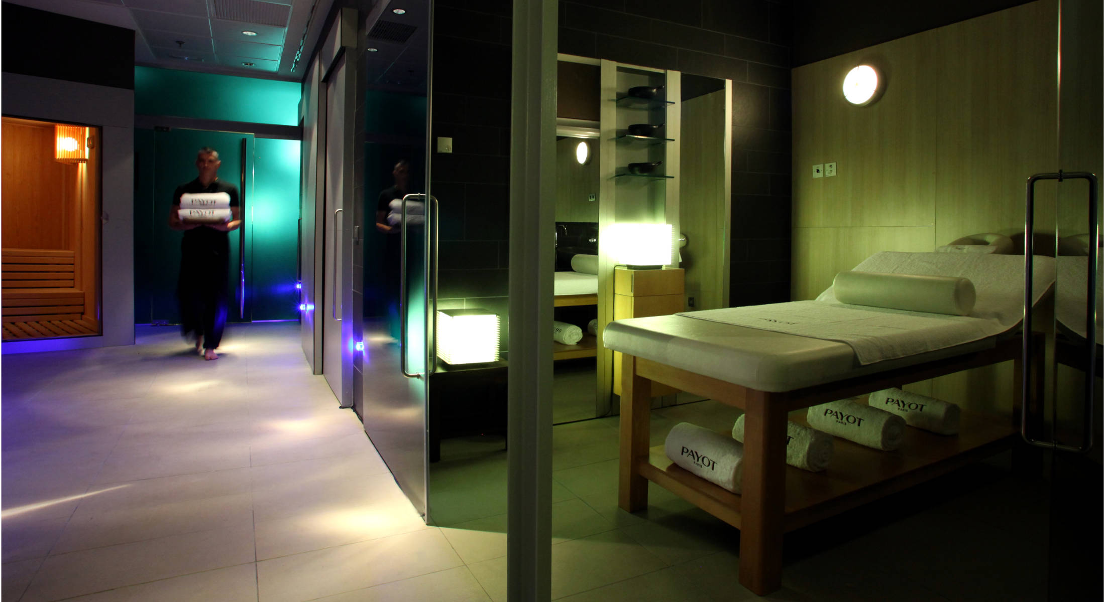 The Fit Spa Lounge, courtesy of the Hotel Pullman Barcelona Skipper website. 