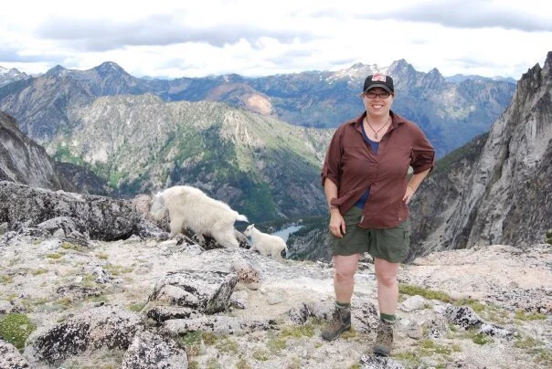 Aasgard Pass: "My first solo backpack trip through the Enchantments." // Darcy Batura, Central Cascades Community Coordinator.