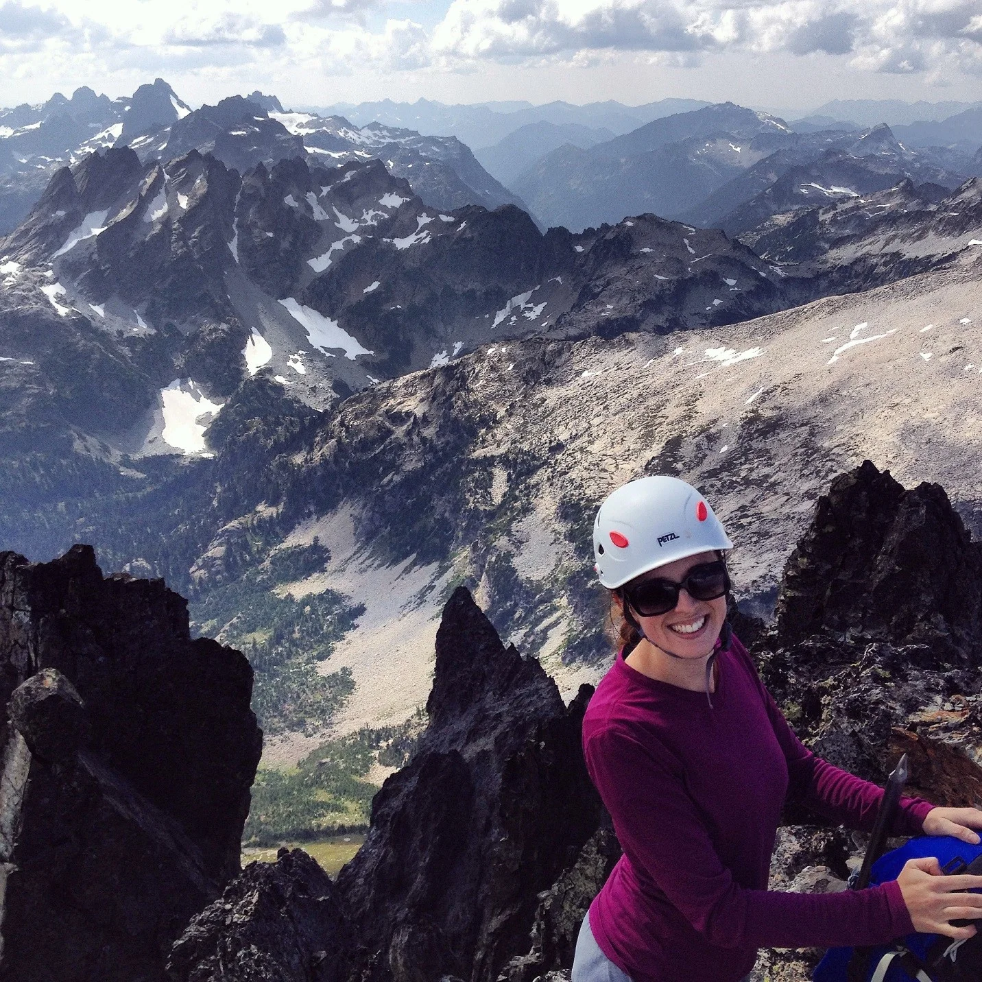 Alpine Lakes Wilderness: "There’s nothing quite like being in the high peaks of the Cascades to clear your mind and make you feel like you’re a world away from the busy city life. And the views aren’t too bad, either!" // Melinda Milner, Director of Operations. 
