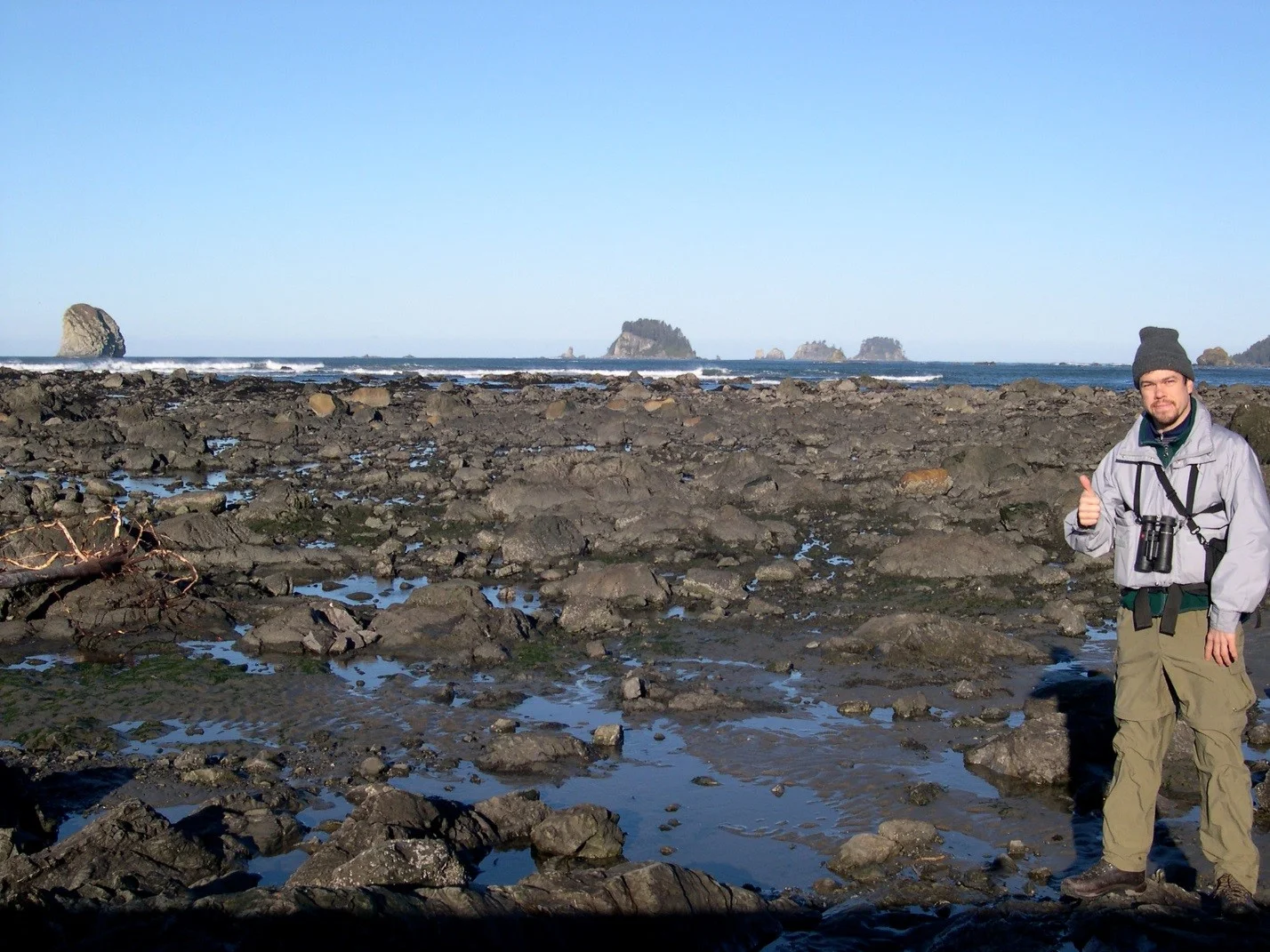 Ozette Lake: "Many years ago I opted outside by spending Thanksgiving at Ozette on the Pacific coast of Olympic National Park. I listened to owls around the campground while sleeping under the stars. I vividly recall hiking the fabulous loop trail and seeing wonderful rock shapes, tide pool critters aplenty, sea otters floating in kelp beds, lots of birds, and mother and cub black bears!" // Jeff Compton, Director of Donor Communication & Stewardship.
