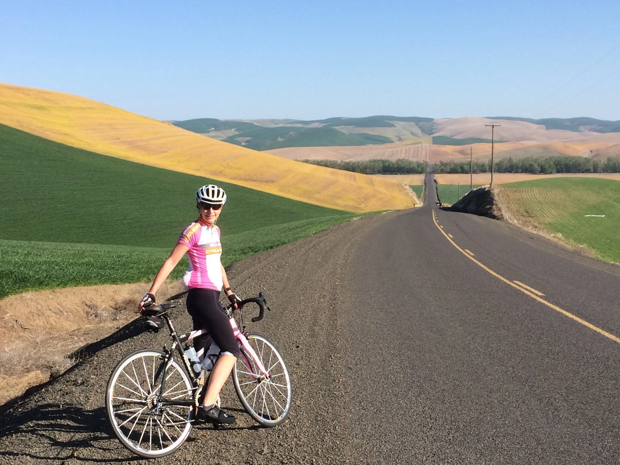 Walla Walla: "Anywhere with rolling hills and wide-open empty roads is my happy place." // Melissa Garvey, Deputy State Director. 
