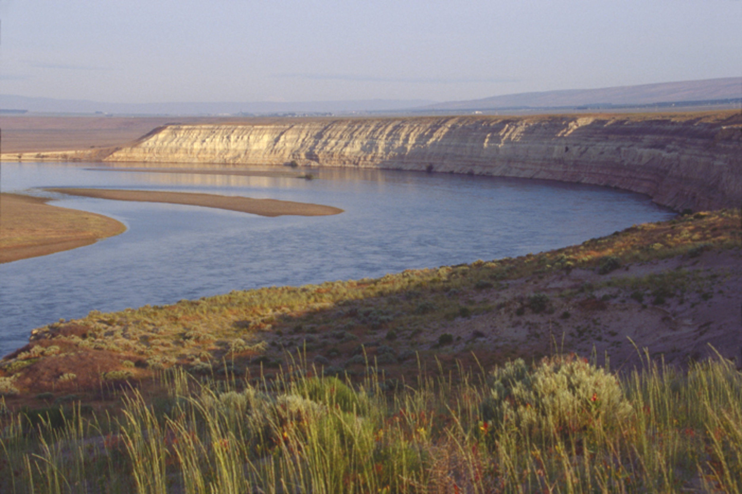  The White Bluffs at the Hanford Reach National Monument. Photo by Joel Rogers. 