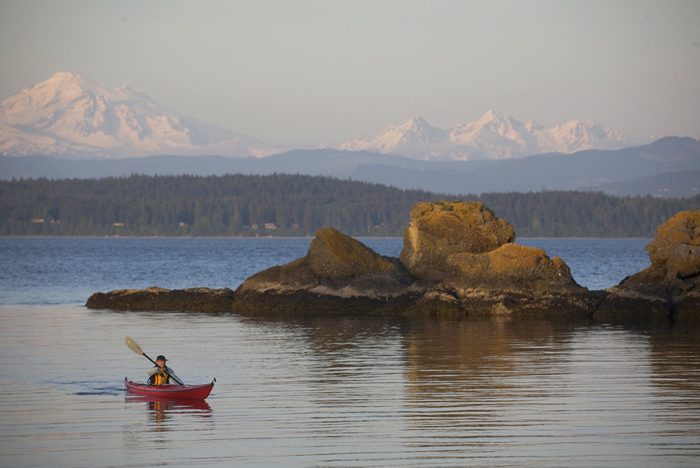  The San Juan Islands offer world-class recreation, thanks in part to access and protection by LWCF. Photo by Joel Rogers. 