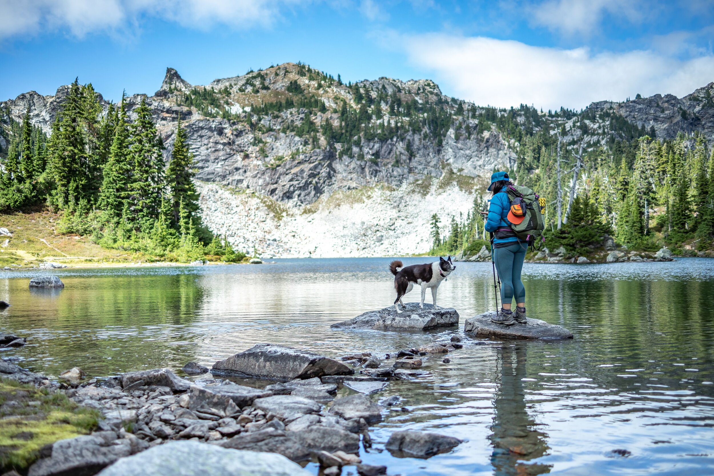  The success of Washington’s outdoor recreation economy is thanks in large part to investments in the conservation of our spectacular public lands. Photo of adventurers at Minotaur Lake by Cameron Karsten. 