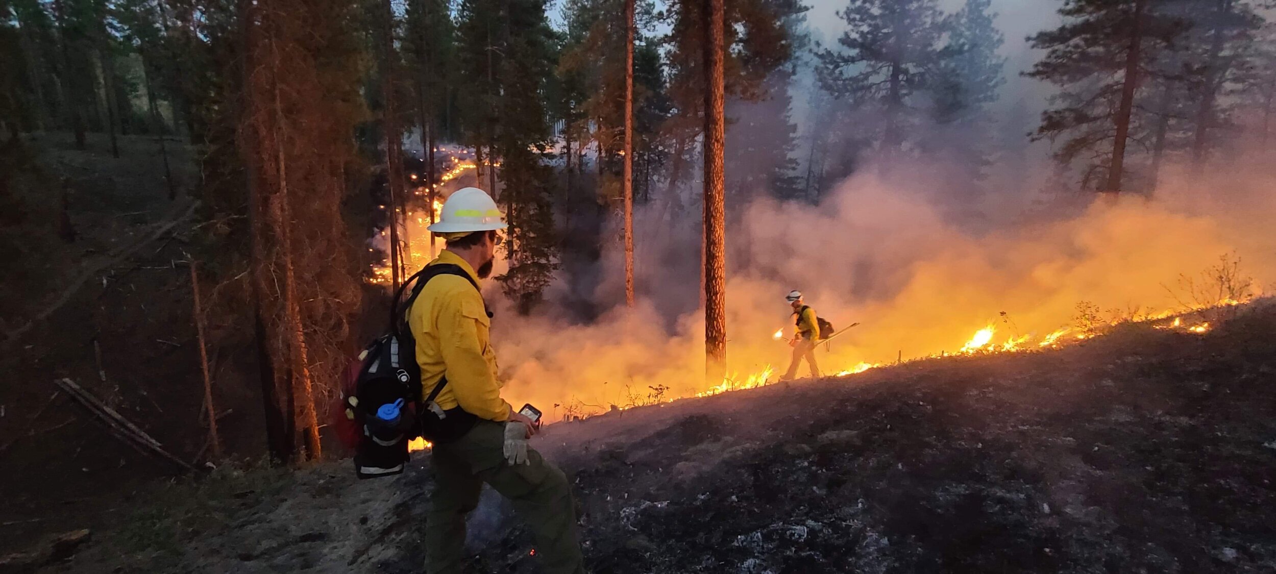Innovative Prescribed Fire Training Comes to NE Washington for First Time