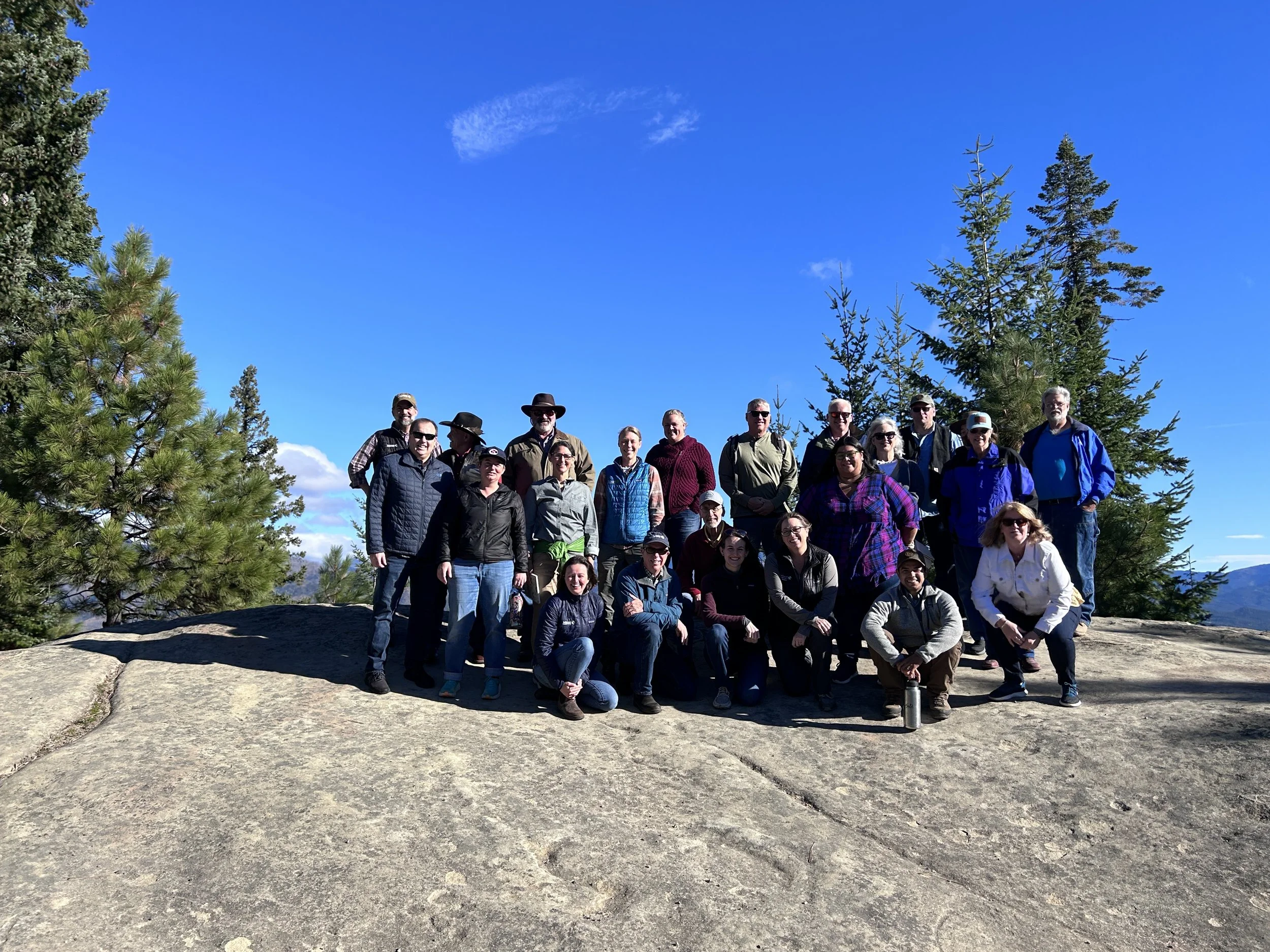 A Walk in the Cle Elum Ridge Forest with Washington State Legislators