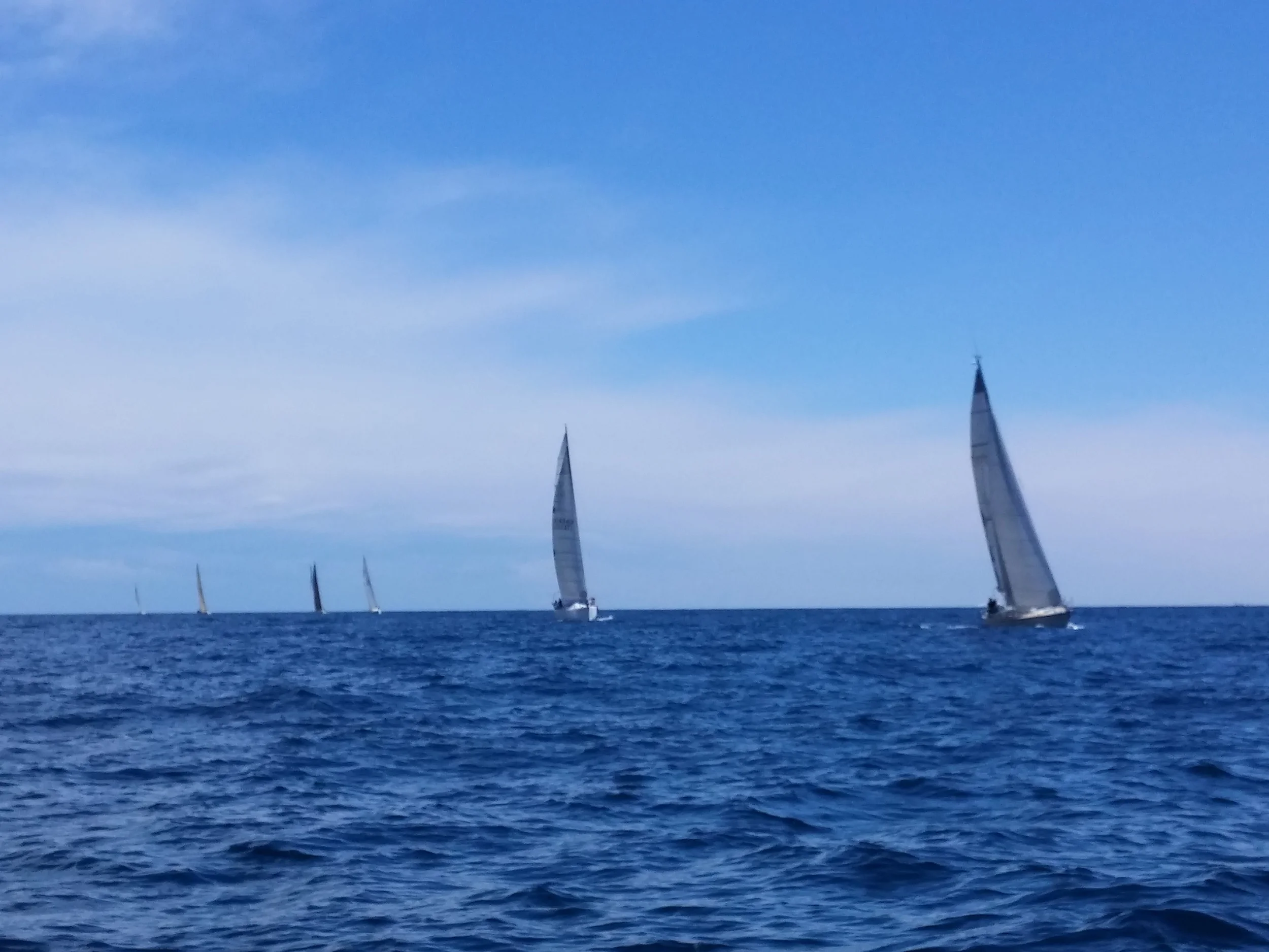 La regata va començar cap a les 12 del matí.
