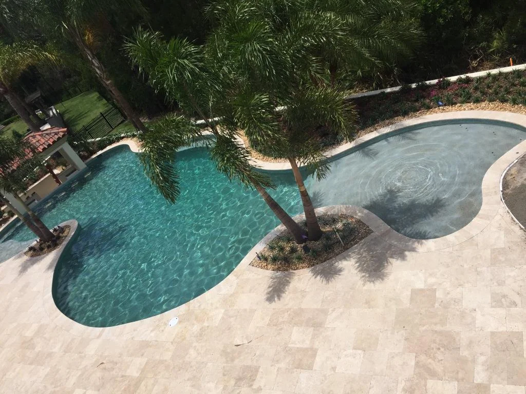 Titan Pool Construction Inc completed pool installation