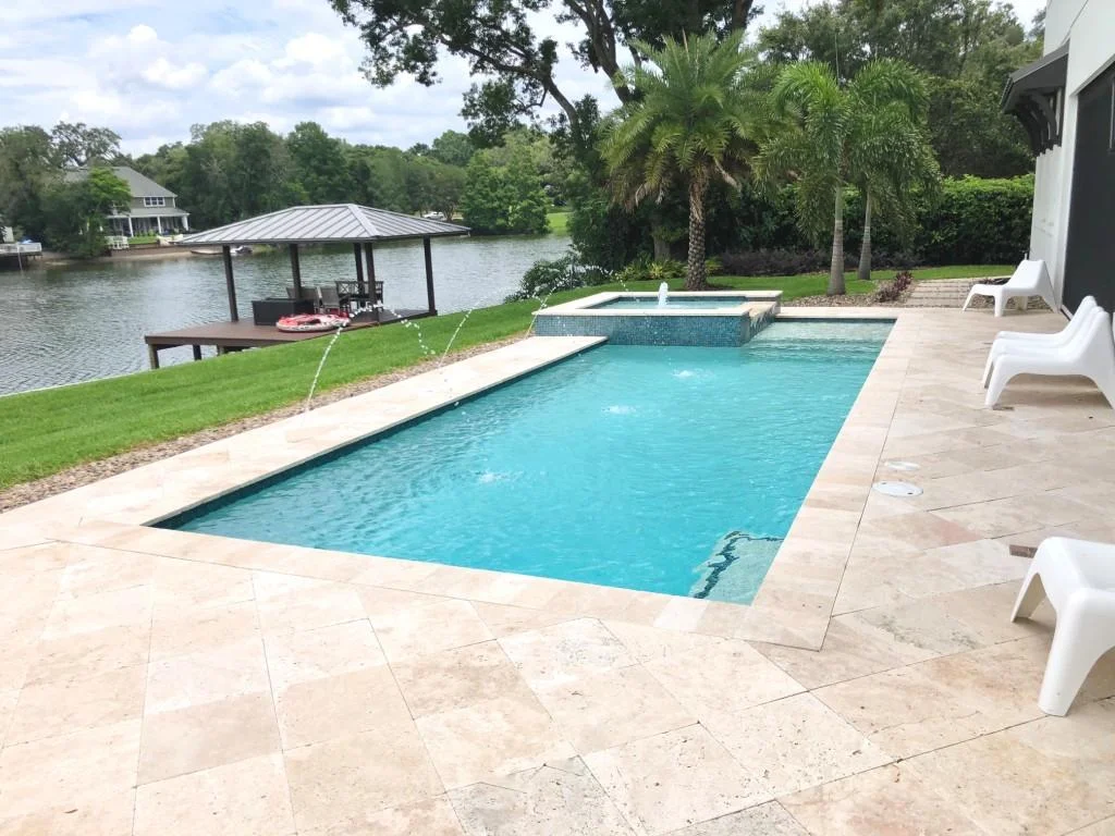 Titan Pool Construction Inc custom pool project in Florida