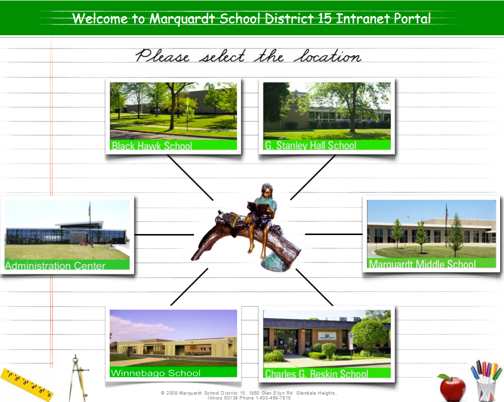 Marquardt School District 15 Intranet
