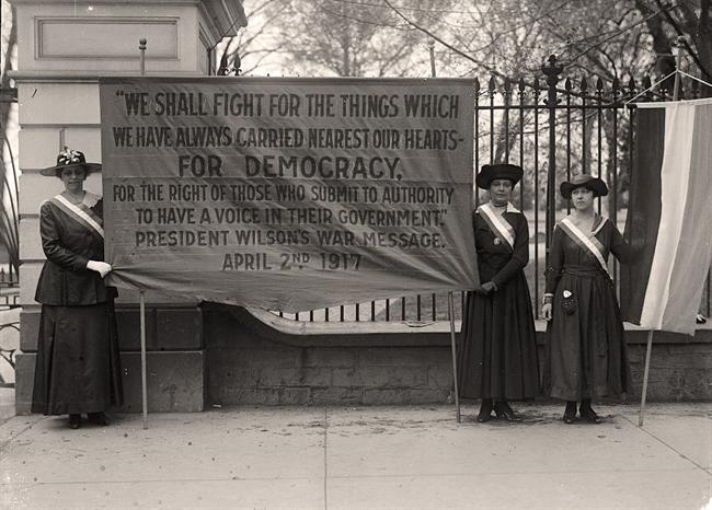 Woman Suffrage Pickets,Women's Rights,Washington,DC,District of Columbia,1917,6 