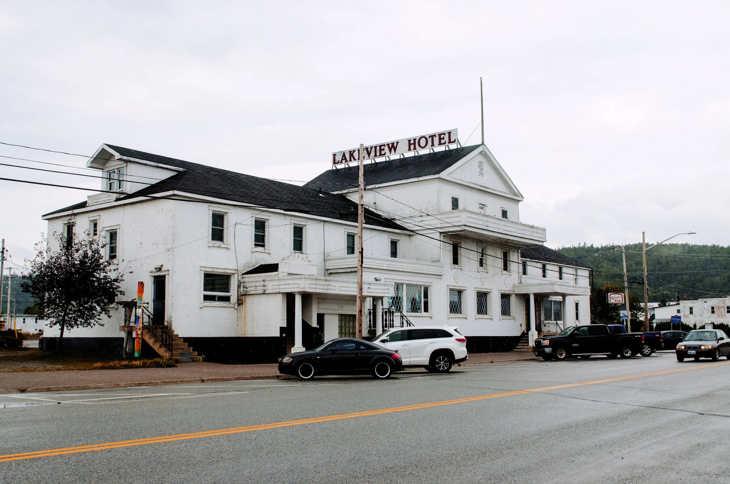 Jenkins, Cheyenne. Lakeview Hotel. 2017. Digital Photography. Wawa, Ontario