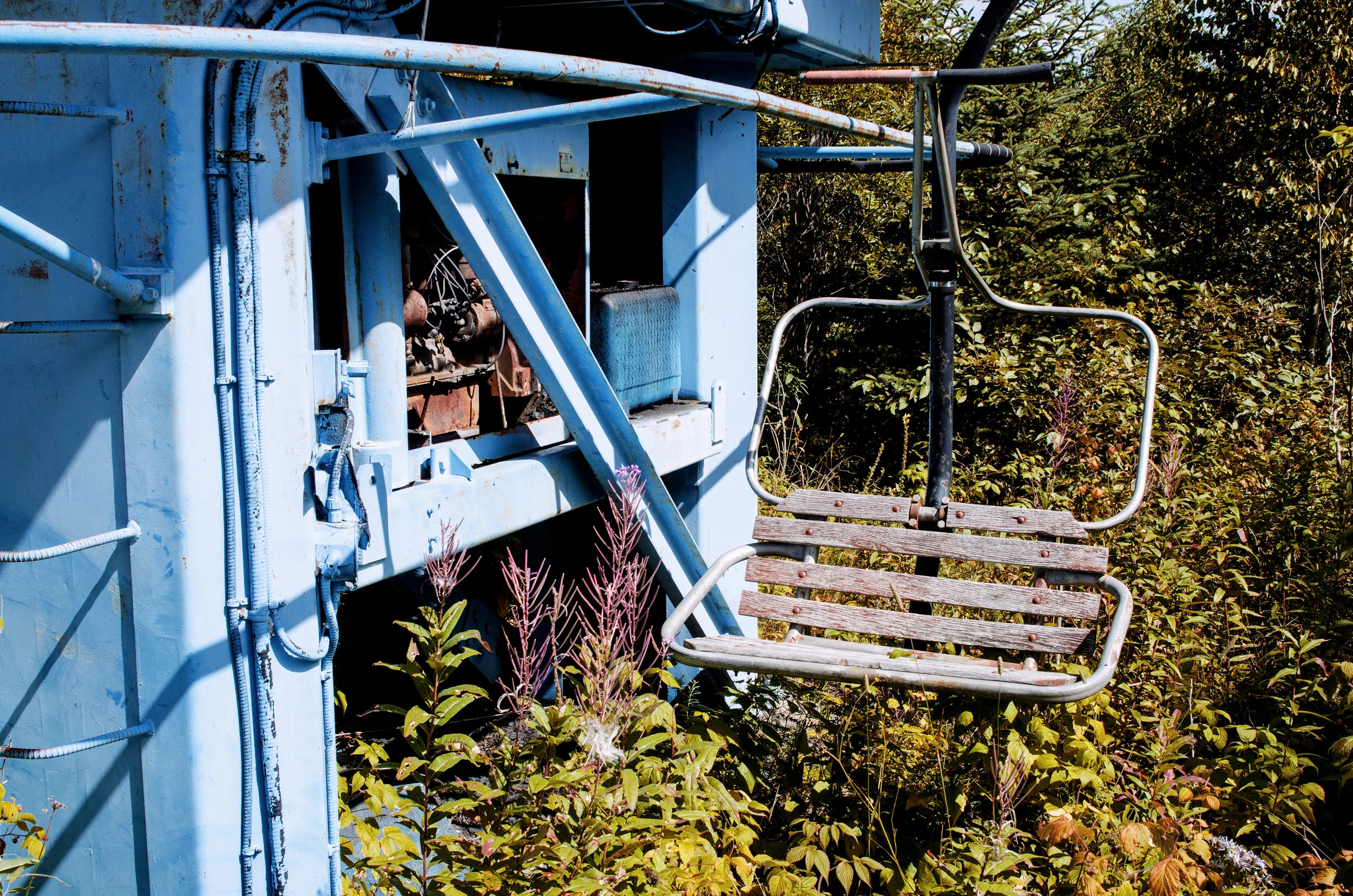 Jenkins, Cheyenne. Abandoned Ski Hill. 2017. Digital Photography. Wawa, Ontario
