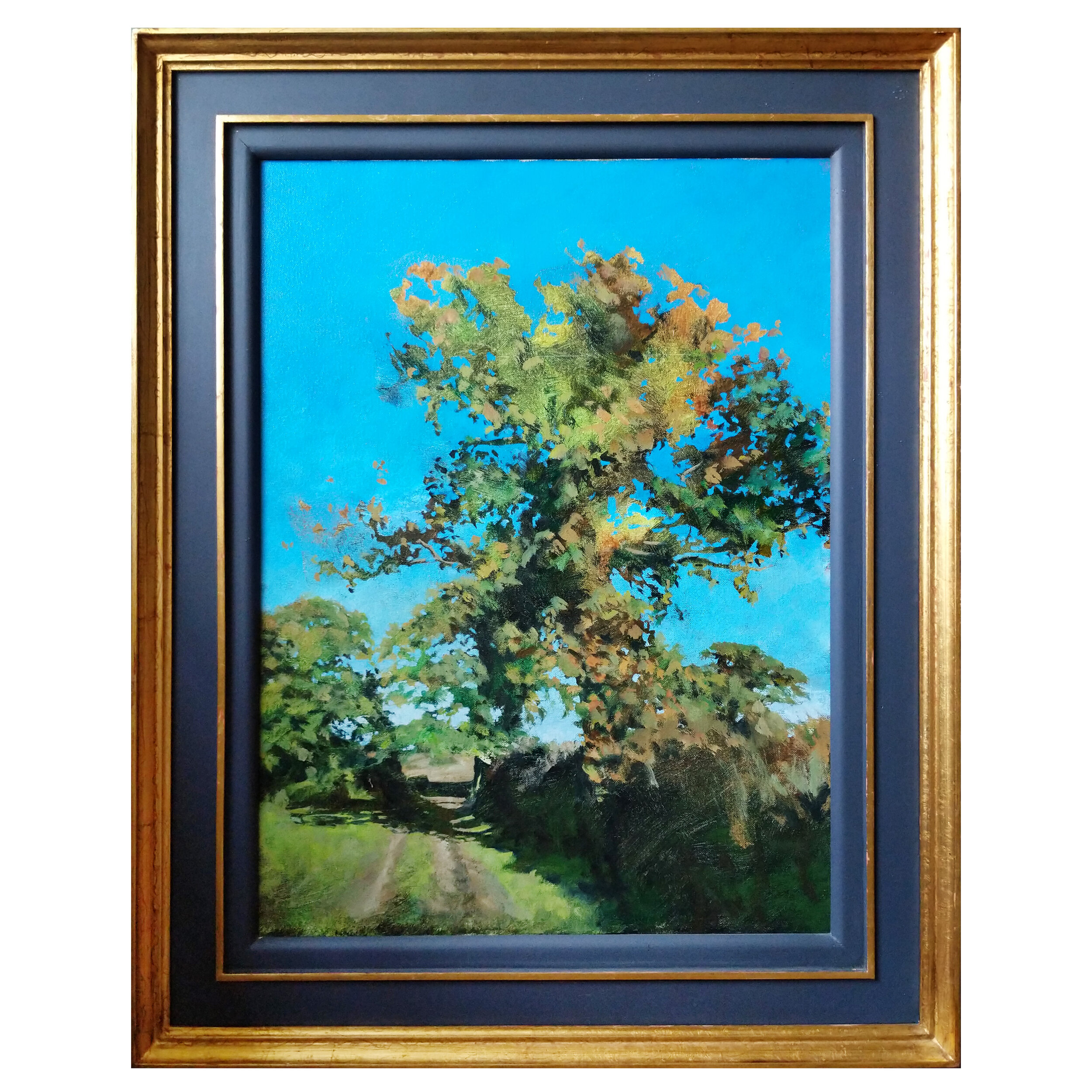 Oak on the turn - framed.jpg