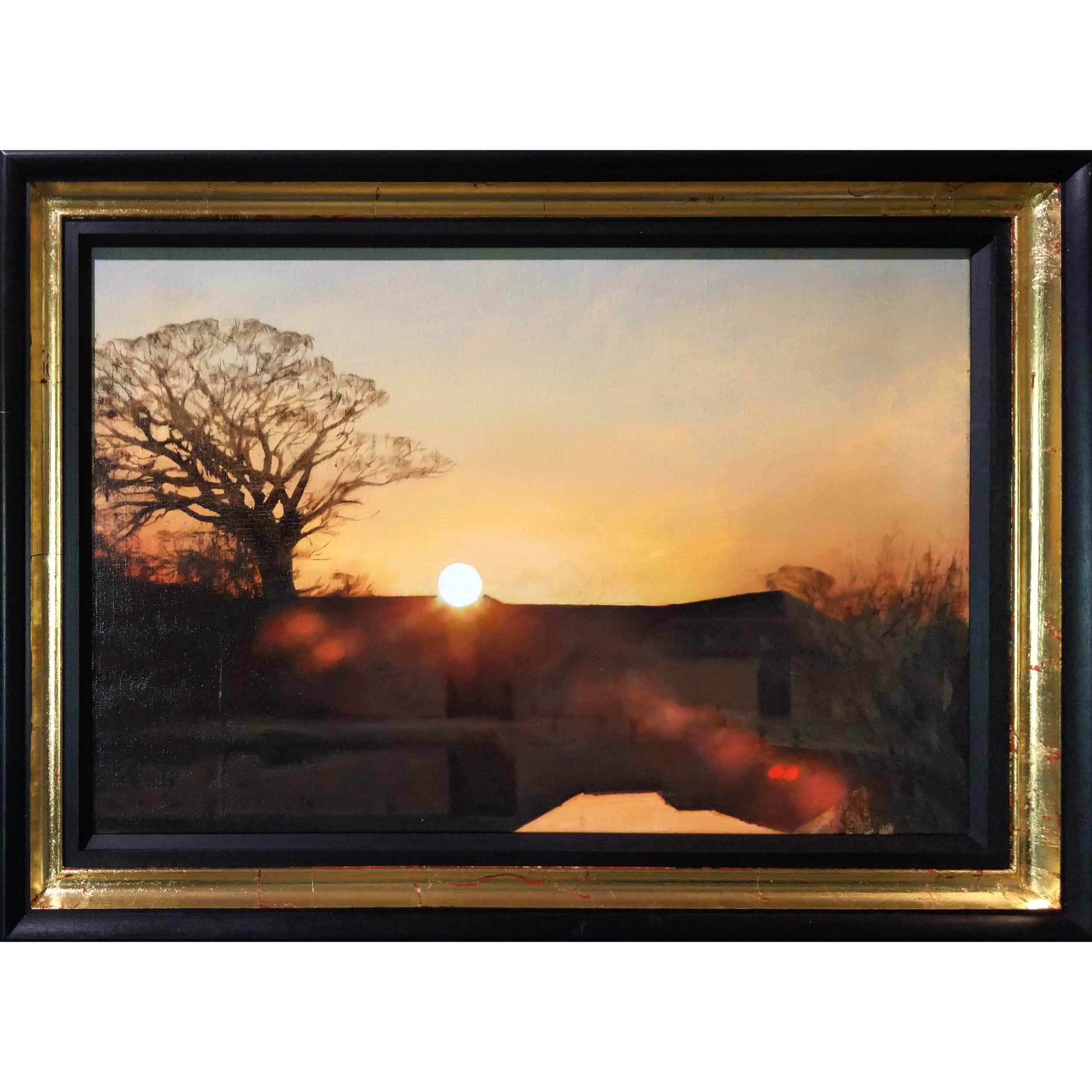 Sunset at Blocka - framed.jpg