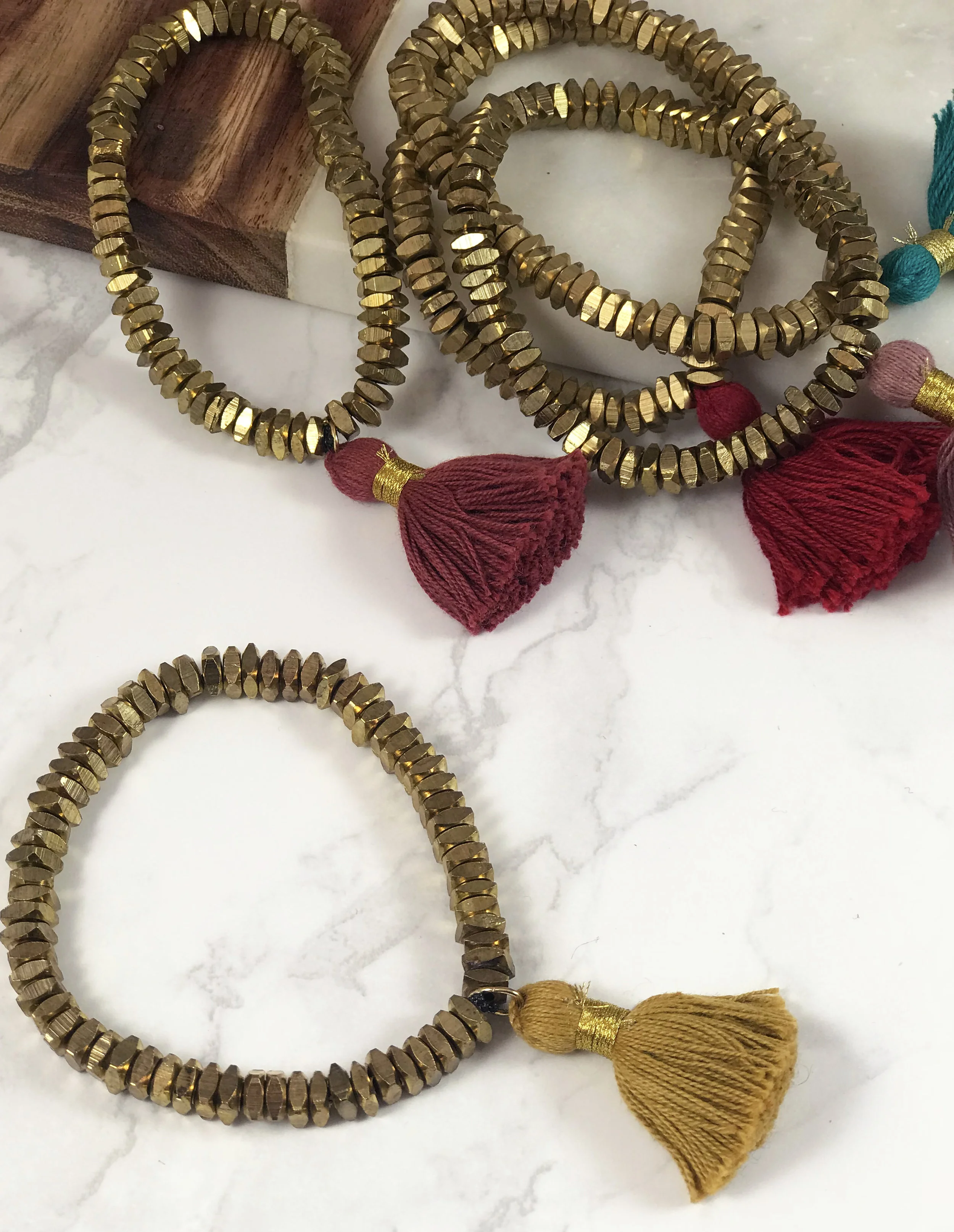 Tassel bracelet 