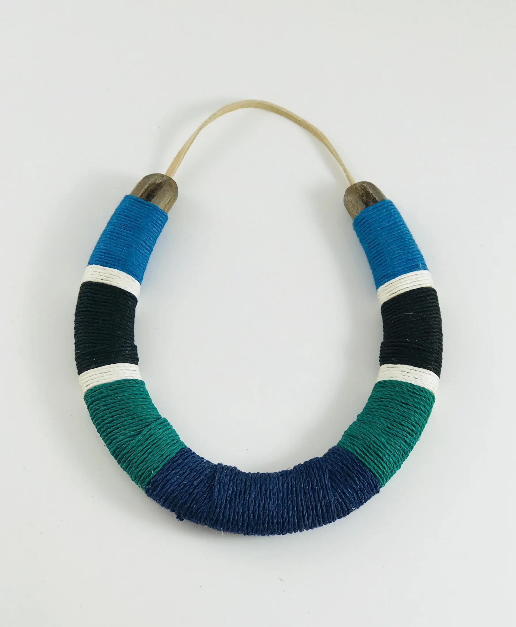 Lucky Horseshoe in Sky Blue