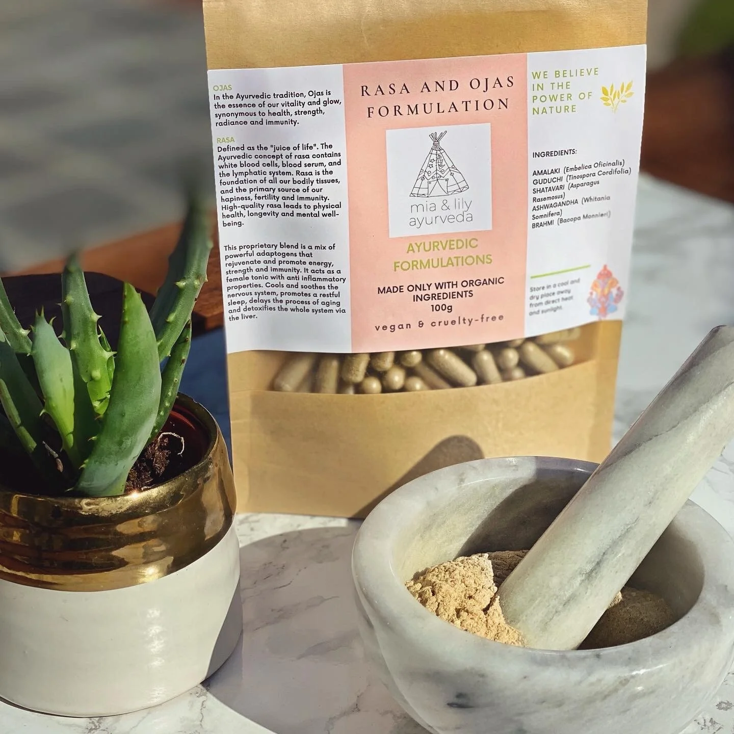 Rasa and Ojas Formulation 