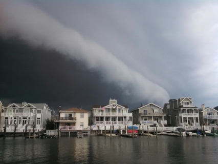 Approaching storm, June 2016, Ocean City, NJ.