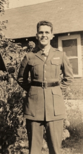 My father on leave October 1944.