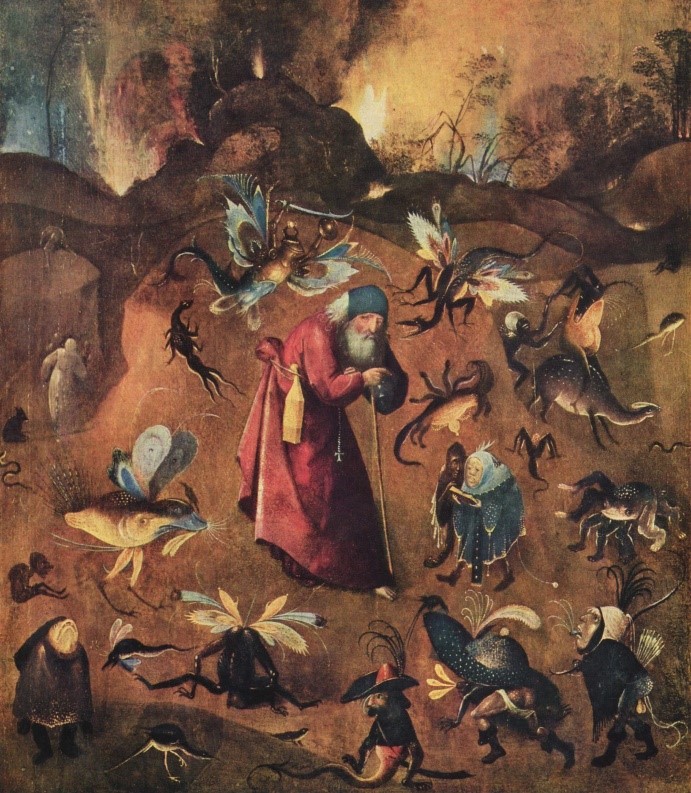 The Temptation of St. Anthony (Detail) c. 1502.