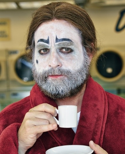 Zach Galifianakis as Baskets the Clown . 