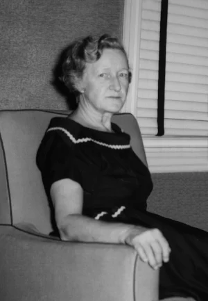 My grandmother, 1962.