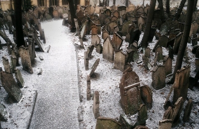 The Old Jewish Cemetery.