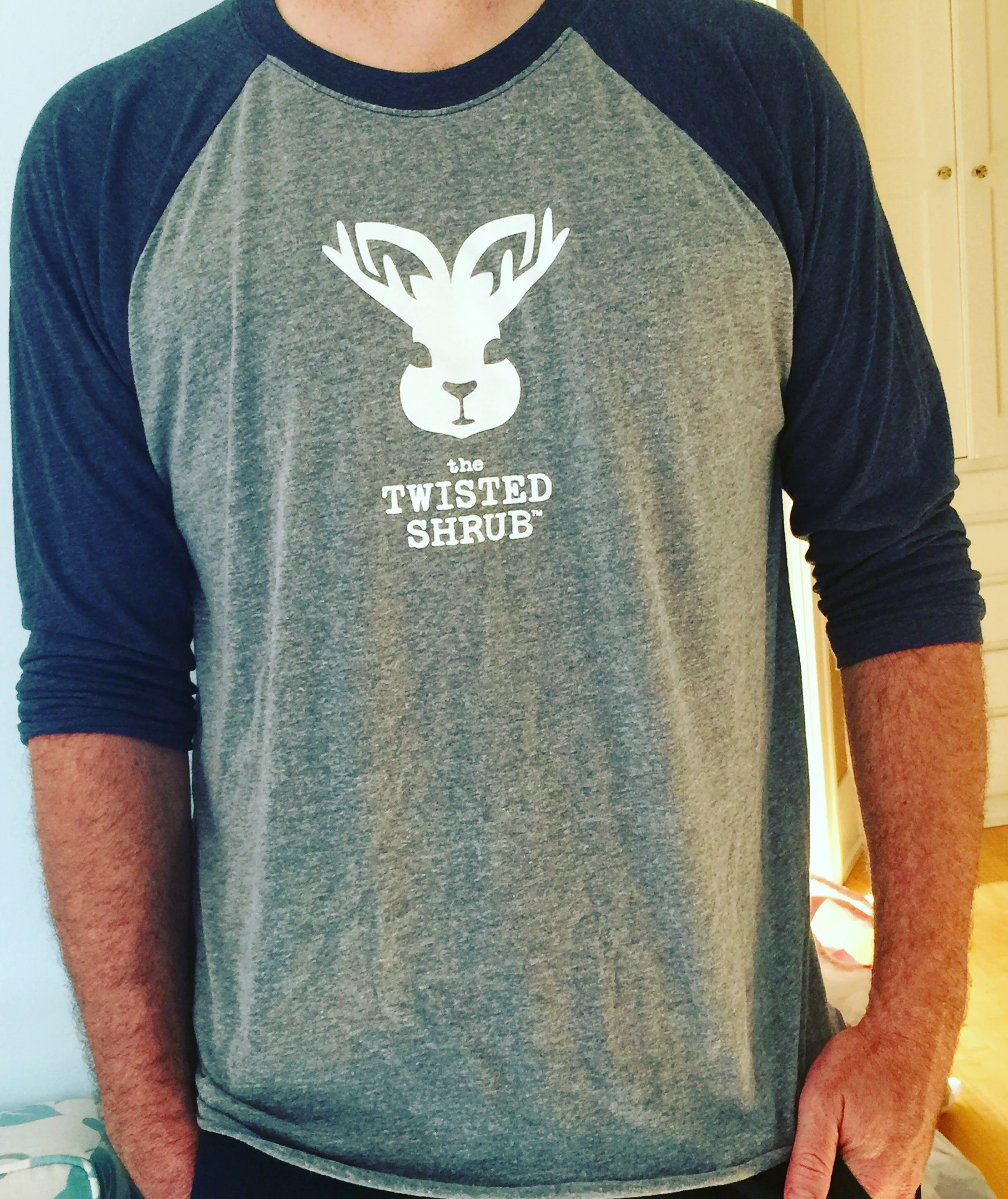 The Twisted Shrub Baseball Shirt Jackalope