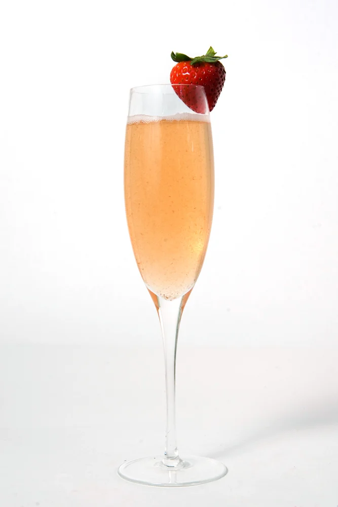 The Twisted Shrub Strawberry Lime cocktail drink