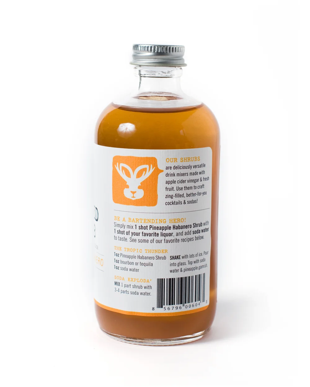 The Twisted Shrub Pineapple Habanero 8oz cocktail recipe