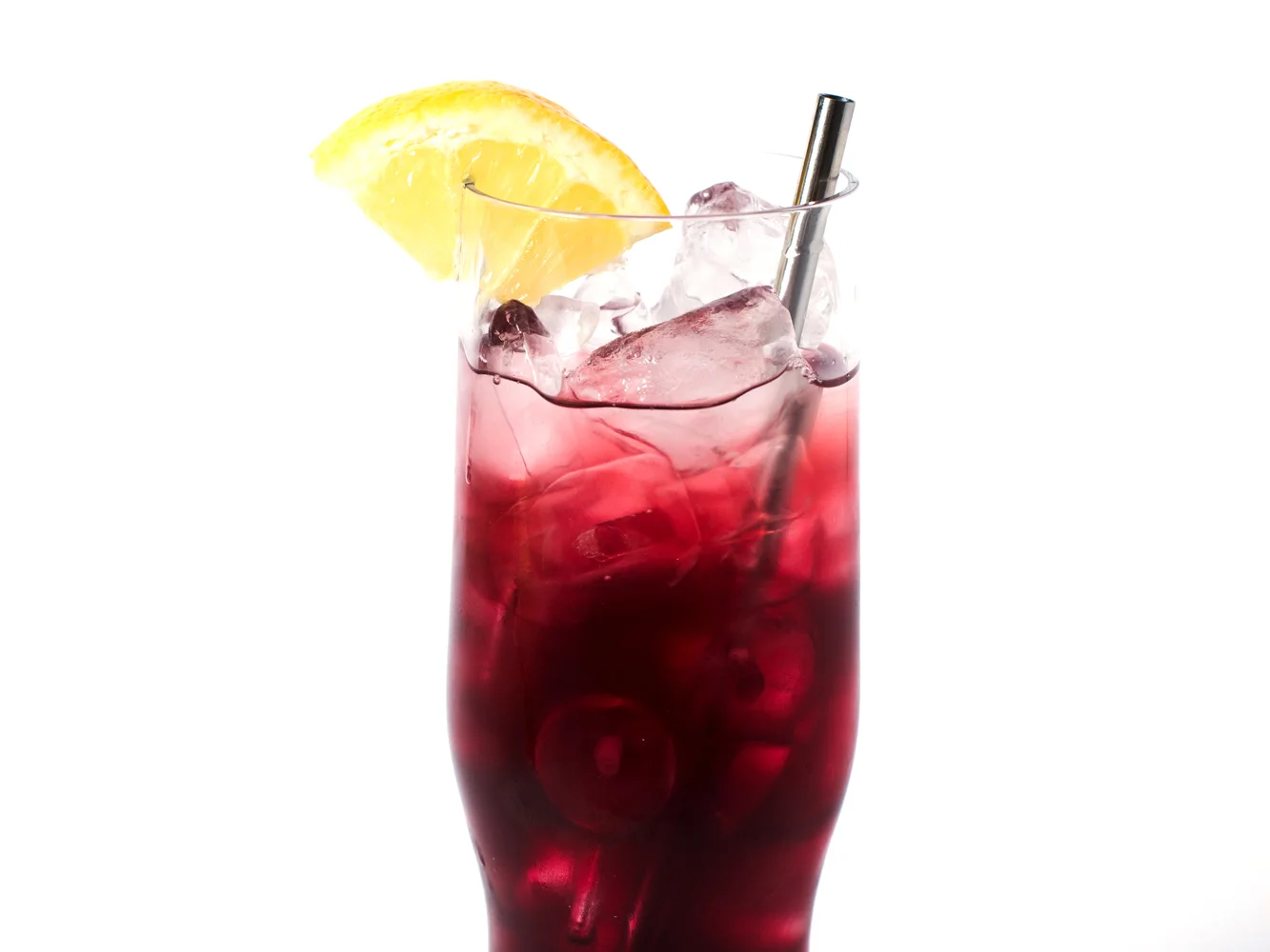 The Twisted Shrub Blueberry Lemon cocktail drink