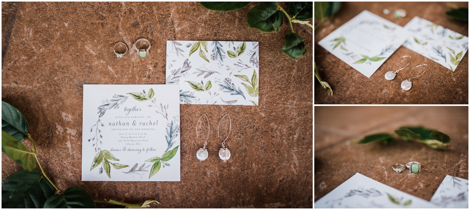 floral theme wedding invitations