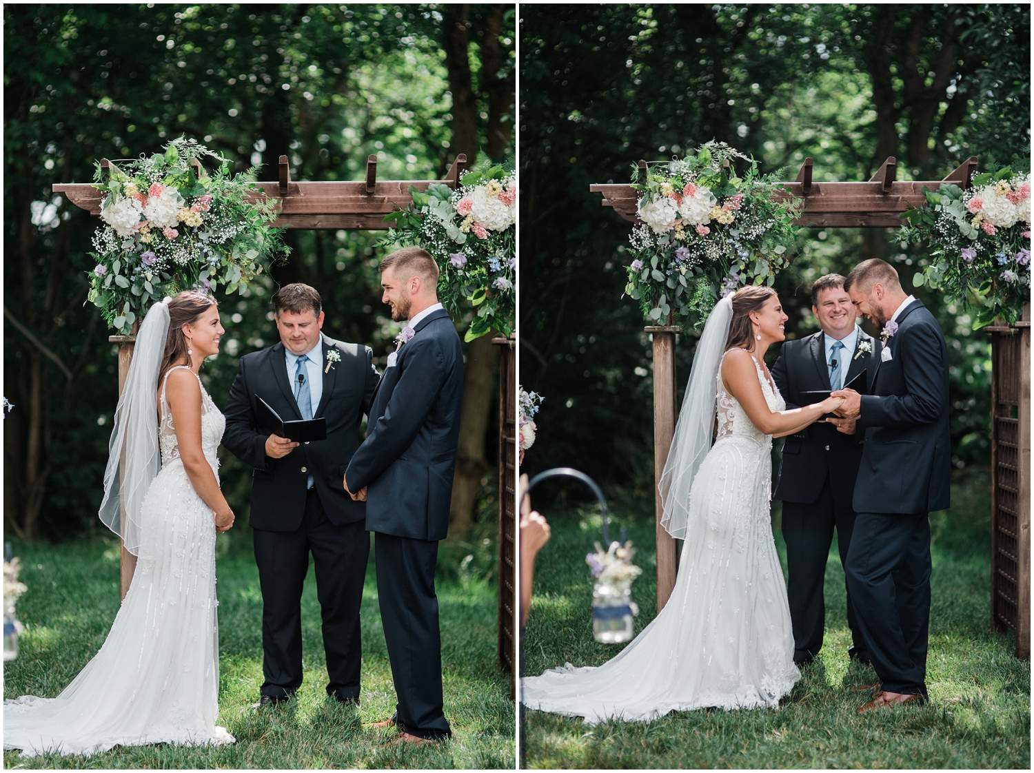 Rolling Meadows Ranch wedding ceremony
