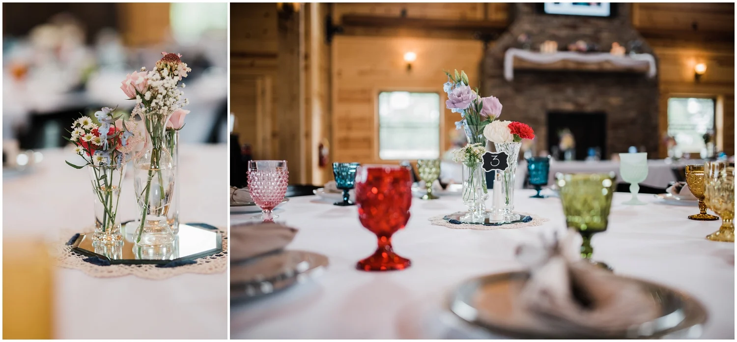 wedding details at Rolling Meadows Ranch