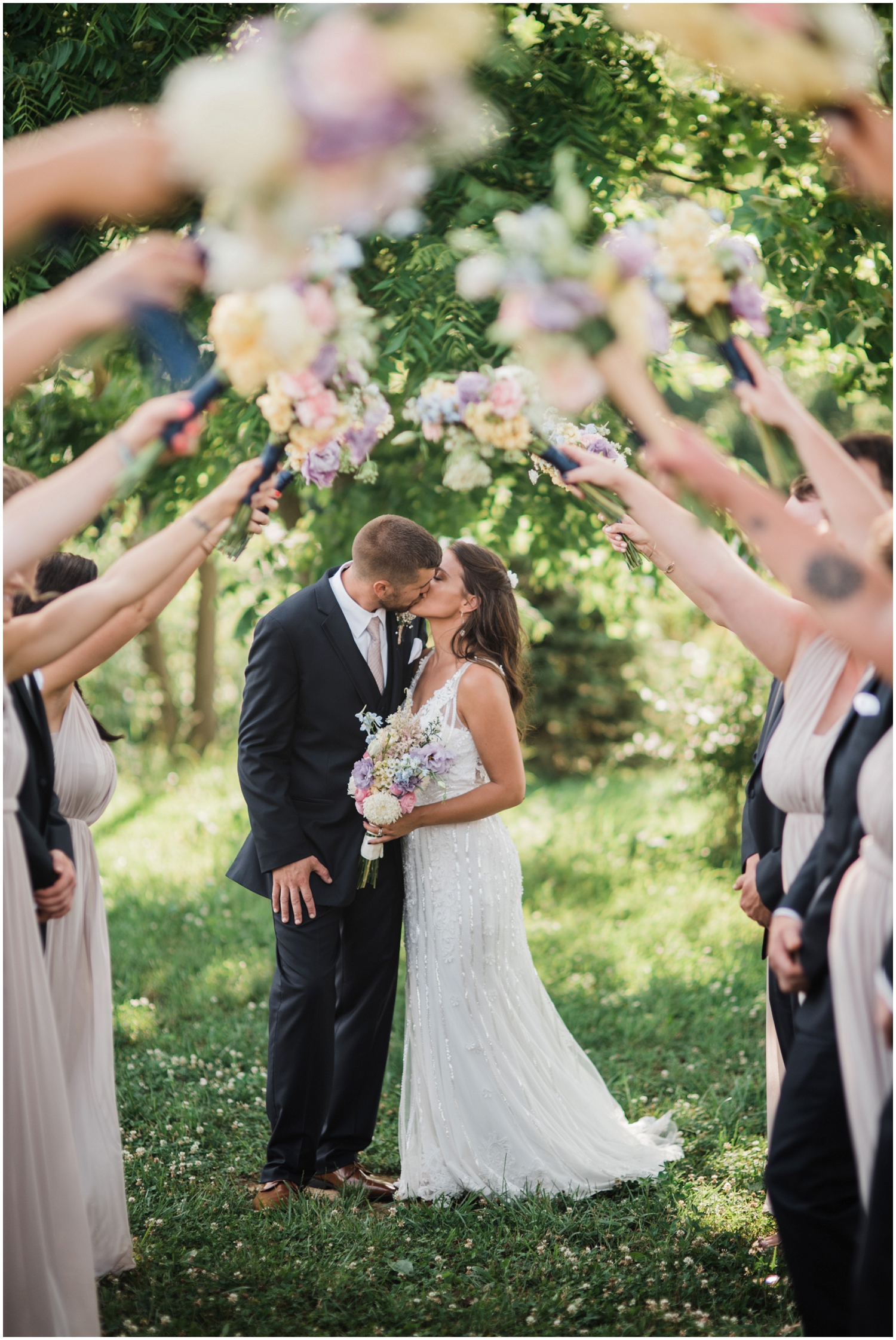  bride and groom on wedding day.&nbsp;Rolling Meadows Ranch 