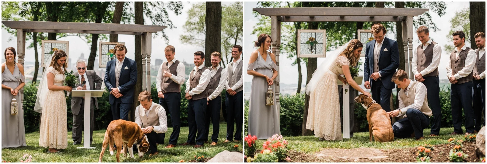Cincinnati Skyline Wedding