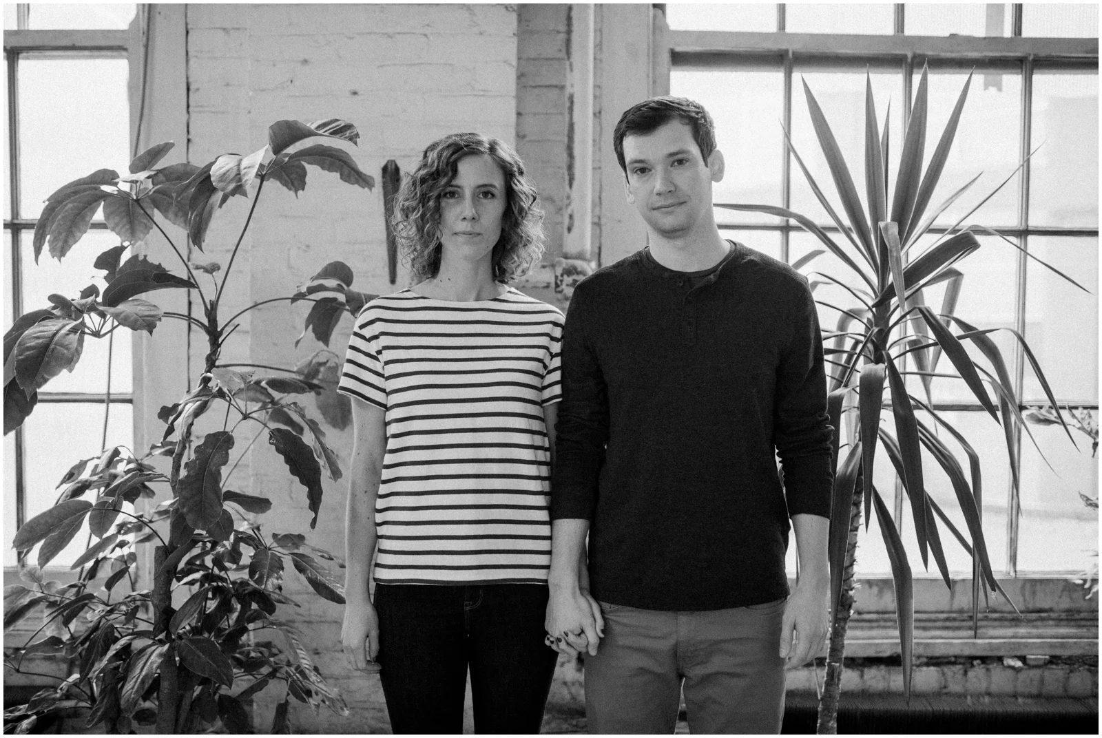 Urban Dayton Engagement Session at Davis-Linden Building