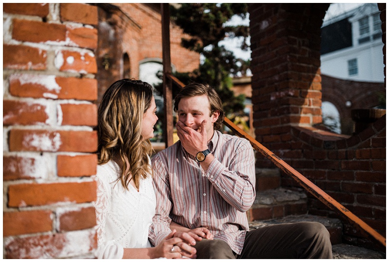 Yellow Springs, Ohio Engagement Portraits | Chelsea Hall Photography